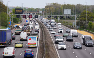 File photo dated 29/04/22 of of slow-moving traffic on the M42 south of Birmingham ahead of the May bank holiday weekend. Millions of people embarking on bank holiday getaways are being warned over long delays on the roads and disruption to train services. The RAC urged drivers to set off as early as possible or "be prepared to spend longer in traffic". Issue date: Friday August 22, 2025. PA Photo. Photo credit should read: Jacob King/PA Wire