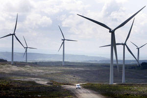 Supporting image for story: Roadworks on A5 at Oswestry for giant turbines
