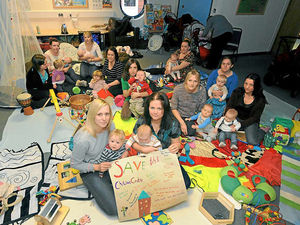 Supporting image for story: Parents' delight at U-turn over Dudley children's centres