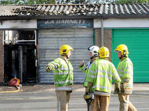 Supporting image for story: Fire guts workshop on Telford industrial estate