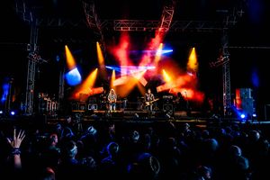 The Levellers at last year's Shrewsbury Folk Festival