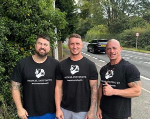 Ricky Briffa, Lee Stevens and Chris Booth