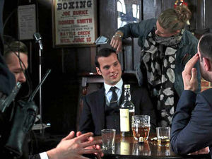 Supporting image for story: Kray role rockets former Shropshire schoolboy Kevin Leslie to Cannes