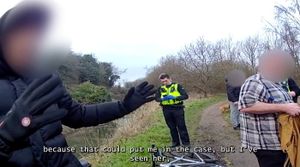 Body-cam footage captures the 15 year-old murderer telling police how he found Leo Ross. 