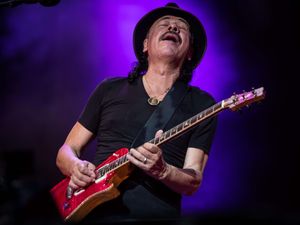 Supporting image for story: Carlos Santana postpones tour dates to ‘recuperate fully’ after onstage collapse