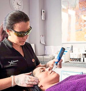 Sally offers a wide range of treatments at her clinic