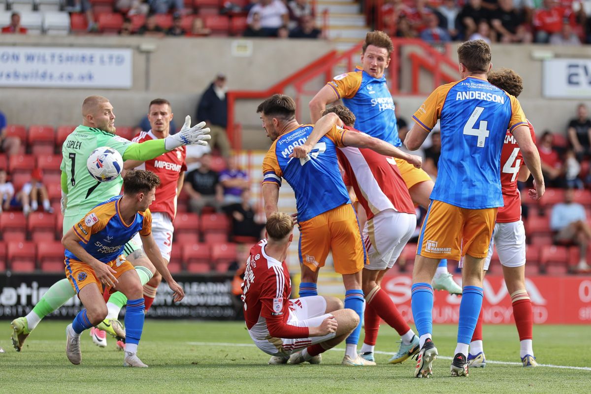 Shrewsbury Town striker heads out on loan