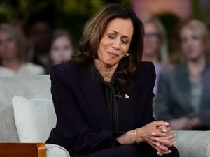 Supporting image for story: Kamala Harris focusing on personal stories as she campaigns on abortion rights