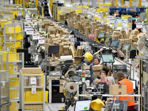 Supporting image for story: Amazon denies union claims Rugeley warehouse 'one of most dangerous places'
