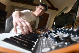 Supporting image for story: Meet the Shrewsbury music producer and composer who can play nine instruments