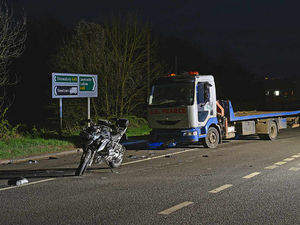 Supporting image for story: Injured motorcyclist 'serious but stable' after crash near Ludlow
