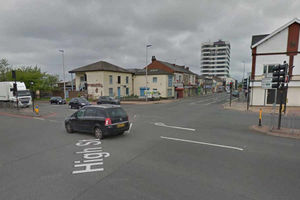 The junction between West Bromwich High Street and A4031 Trinity Way saw eight minor incidents and one serious incident