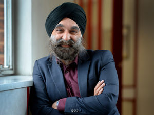 Supporting image for story: Businessman and Bhangra music visionary Ninder Johal's pride at role representing The Queen 