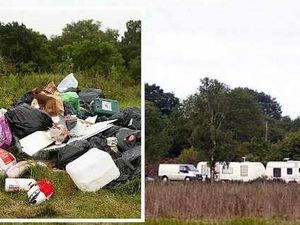 Supporting image for story: Travellers ruin Prees Heath beauty spot