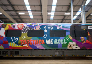 The design is named "Together we Roll"