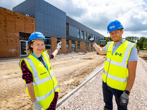 Supporting image for story: Building on track as new Shrewsbury primary school prepares to welcome first children
