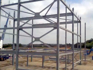 Supporting image for story: Time lapse videos of Ercall Wood school building progress