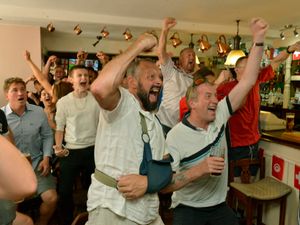 Supporting image for story: Yessss!!! WATCH fans go wild as England reach World Cup semi finals - with PICTURES