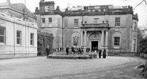 The hall near Market Drayton housed St Joseph's College, a Catholic school which closed in 1962.