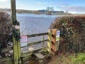 Supporting image for story: Flood barriers sent to Ironbridge but not expected to go up yet as river levels subside elsewhere