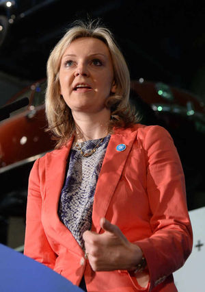 Environmernt Secretary Elizabeth Truss
