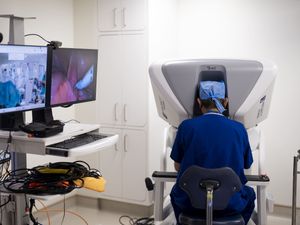 Supporting image for story: ‘Milestone’ first UK remote robotic surgery