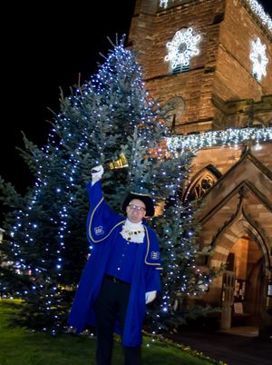 Teacher David Stringer has been welcomed as Newport's new town crier. Photo: I&L Photography.  