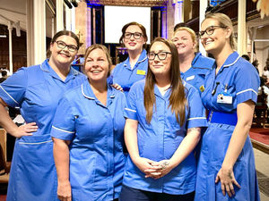 Supporting image for story: Wolverhampton students awarded special badge to celebrate qualification
