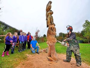 Supporting image for story: New sculpture embodies Hednesford Park’s history
