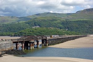The spectacular Barmouth Bridge
