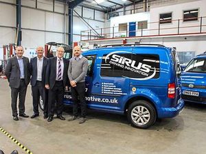 Supporting image for story: MP's praise for Sirus Automotive