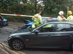 Supporting image for story: Stolen BMW crashes after pursuit