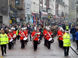 Supporting image for story: Remembrance Sunday: Thousands attend poignant Dudley ceremony to remember the fallen