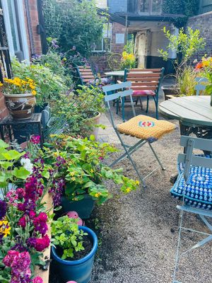 The new 'Connection Garden' in Belle Vue, Shrewsbury