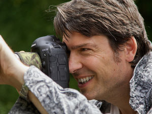 Supporting image for story: Prized salmon shot has Shropshire photographer leaping for joy
