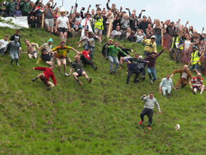 Supporting image for story: Peter Rhodes on rolling cheeses, leaving Europe and the art of rubbernecking