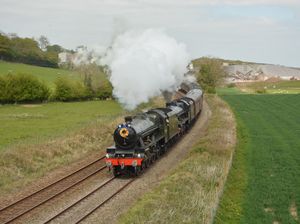 Supporting image for story: Where to see steam engine heading through Shropshire on Sunday as part of nine-day UK tour