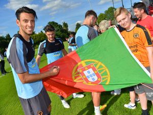 Supporting image for story: Wolves' open training session: 40 best pictures from Compton Park