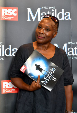 Lorna Laidlaw at the premiere of Matilda The Musical at Birmingham Hippodrome. Photo by: Simon Hadley