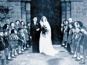 Supporting image for story: Bill, 97, hunts for mystery guest from Shrewsbury wedding anniversary party
