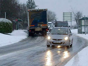 Supporting image for story: Thaw starts but drivers still warned