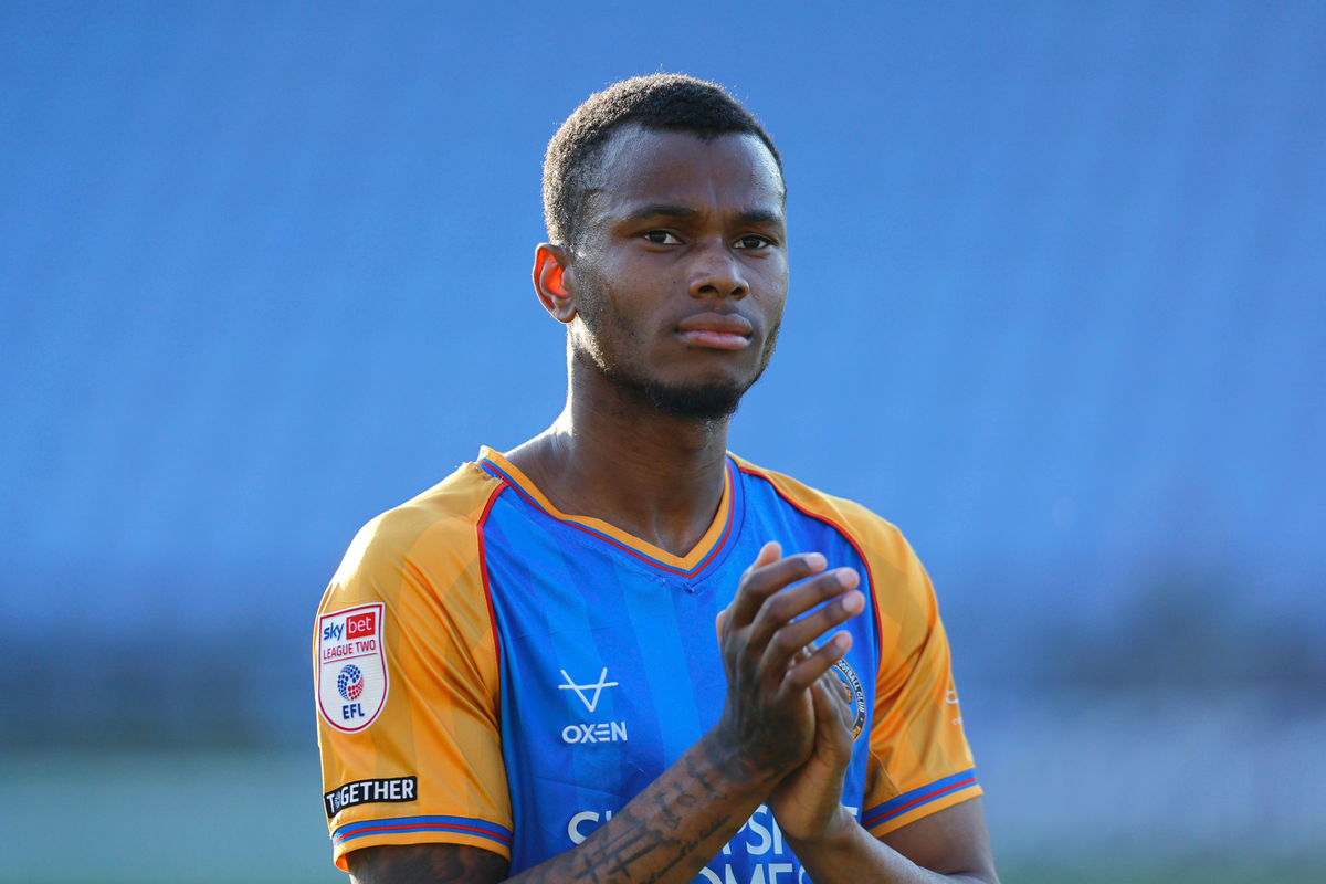 Gavin Cowan throws down challenge to Bradley Ihionvien as Shrewsbury Town striker returns from injury