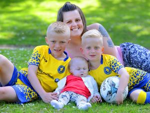 Supporting image for story: Footballers rally for Black Country baby battling 1 in 6,000 condition