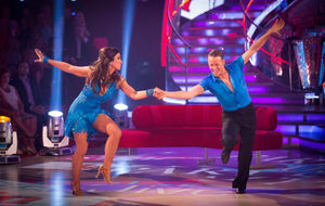Kevin Clifton, right, will be performing with his sister at the Theatre Severn in Shrewsbury