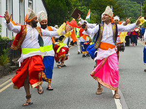 Supporting image for story: Promoting peace key message at Llangollen Eisteddfod
