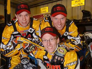 Supporting image for story: Track brothers Peter Karlsson and Mikael Max meet their fans