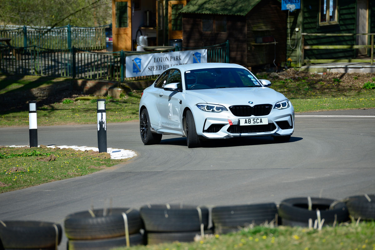 Two and four wheels climbing at Loton Park