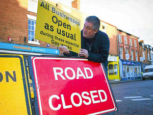Supporting image for story: Business as usual as Ellesmere gas pipework begins