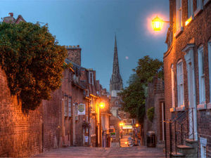 Supporting image for story: Shropshire at night