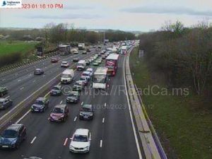 Supporting image for story: Lanes reopen after three-car crash on M6 southbound